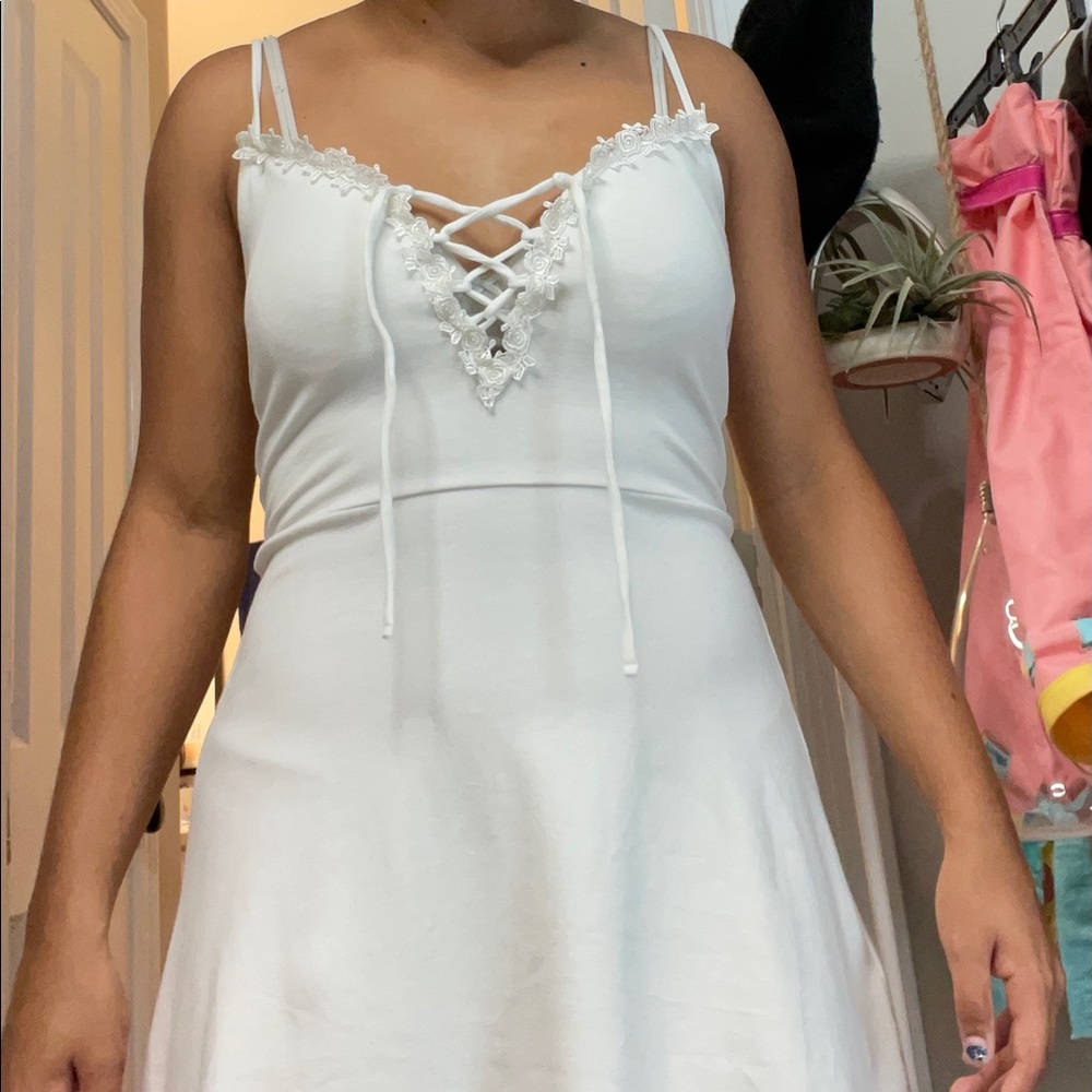 White, small (size 4) H&M dress